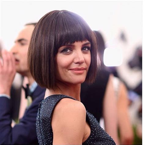 short brunette bob|64 Chic Short Bob Haircuts with Bangs .